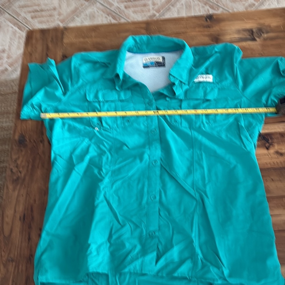 Magellan Women's Short Sleeve Shirt Collection - White, Blue, Green Size L - Picture 10 of 11